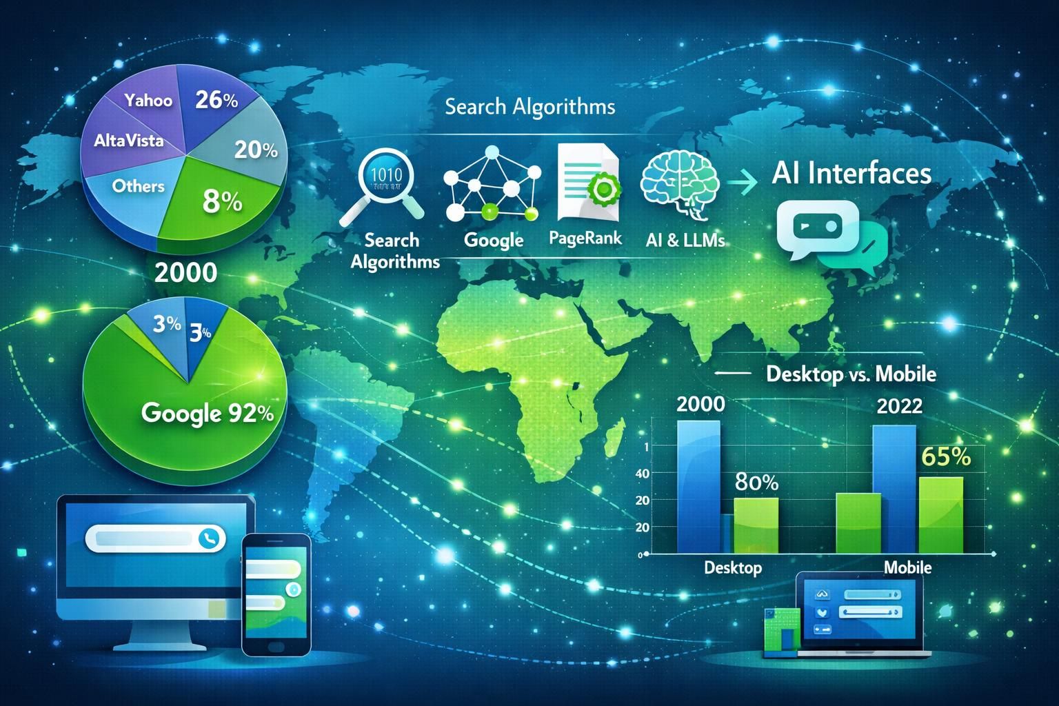 erfahren sie, wie alternative suchmaschinen und ki-interfaces sich parallel zu google entwickeln und welche innovationen sie in der digitalen landschaft vorantreiben.